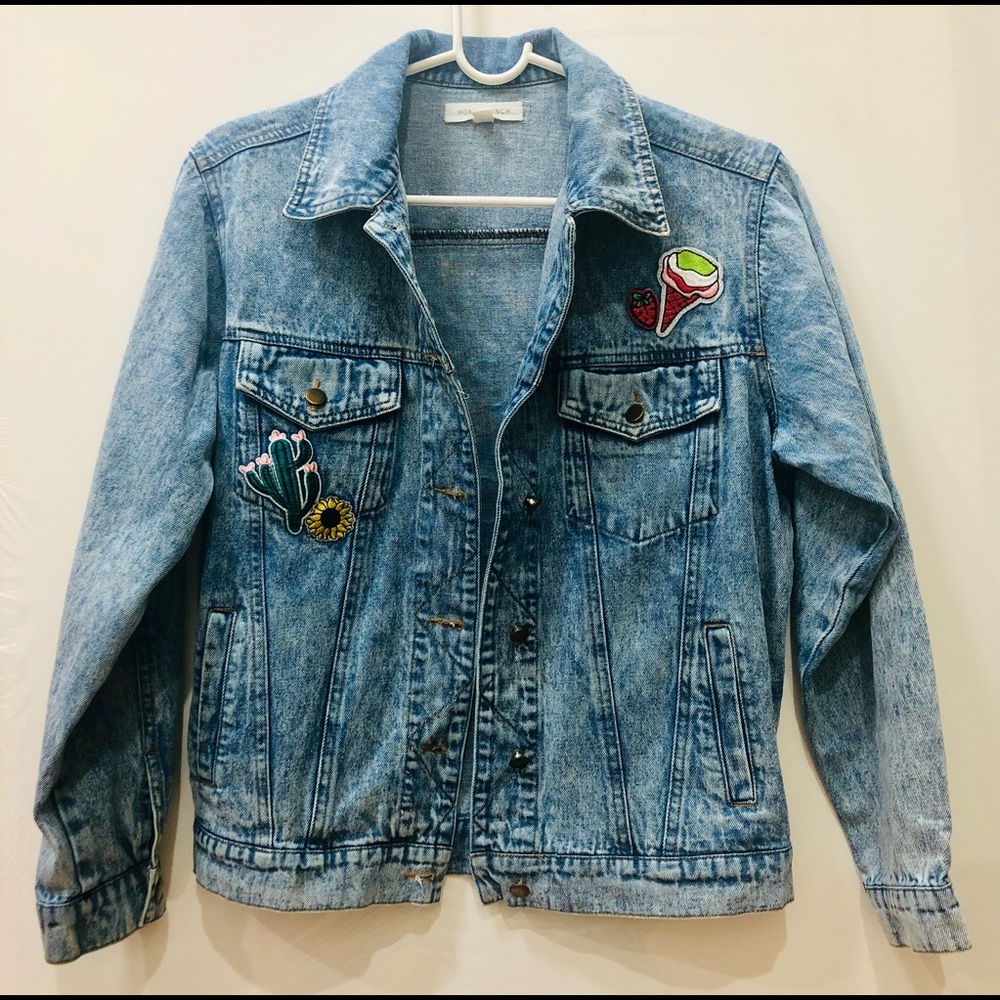 Denim Jacket Acid Wash - S 😻 - Picture 3 of 5